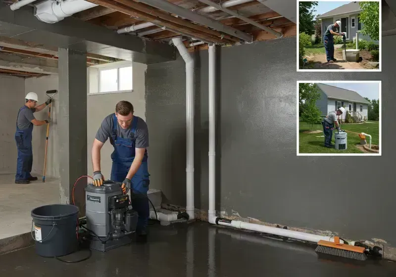 Basement Waterproofing and Flood Prevention process in Beckemeyer, IL